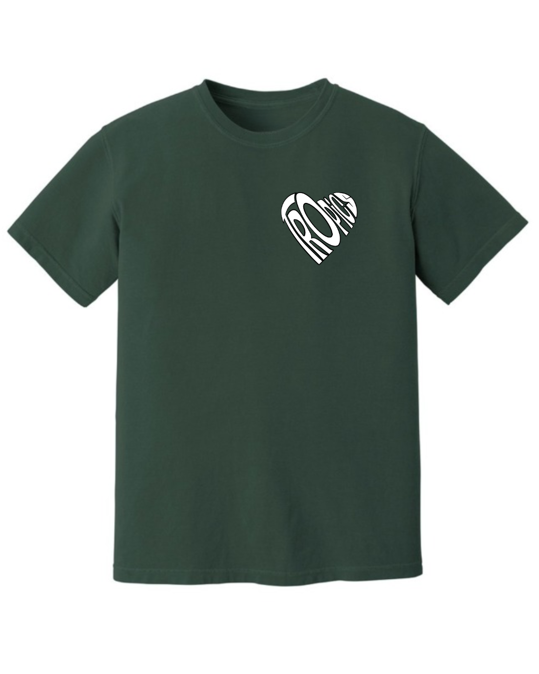 Retro Love Tee | Forest