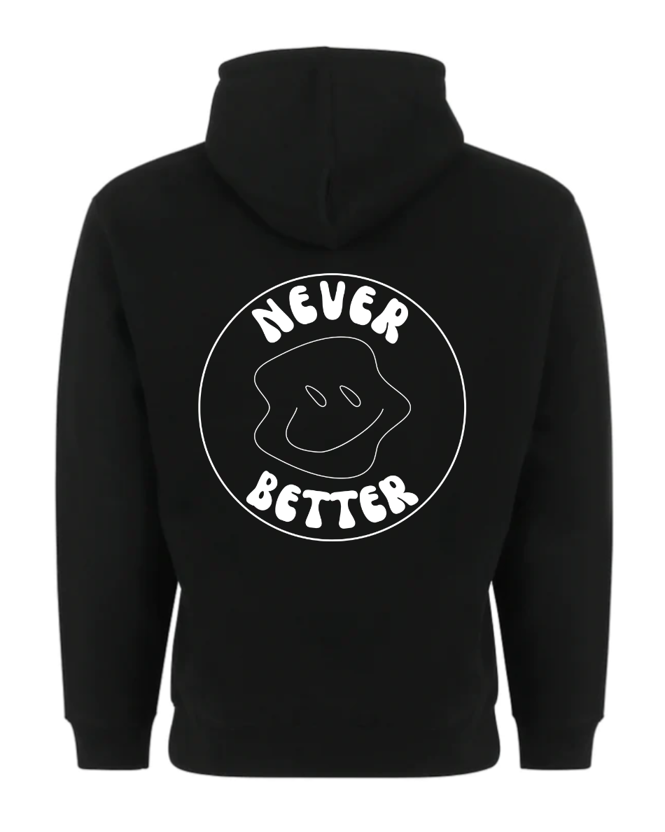 Never Better Hoodie | Black