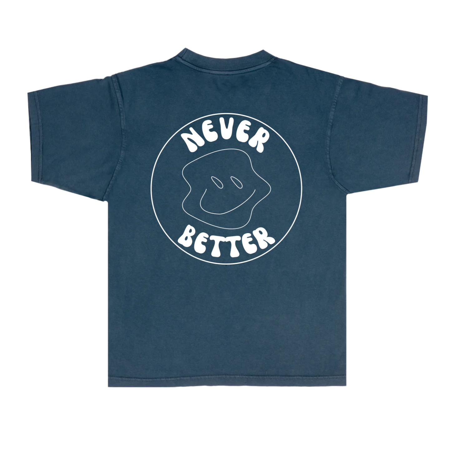 Never Better Tee | Blue