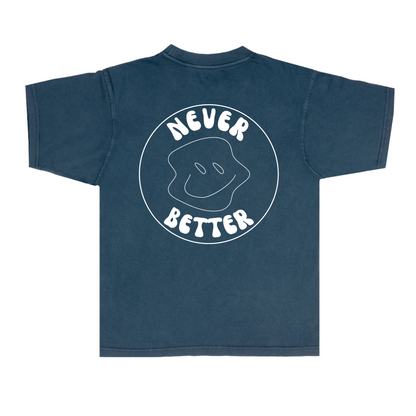 Never Better Tee | Blue